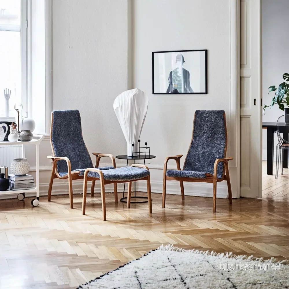 Lamino Pall Valnöt Oljad - Bild 2