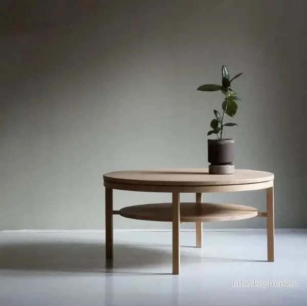 G.A.D Hejnum soffbord runt - Bild 2