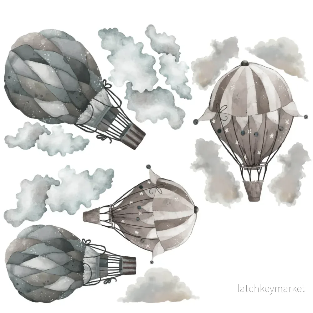 Väggdekor Luftballonger - Bild 2