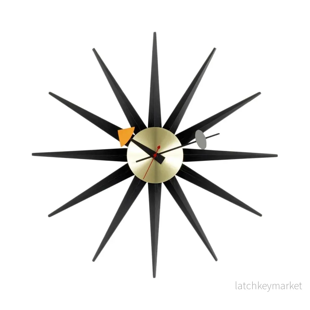 Sunburst Clock
