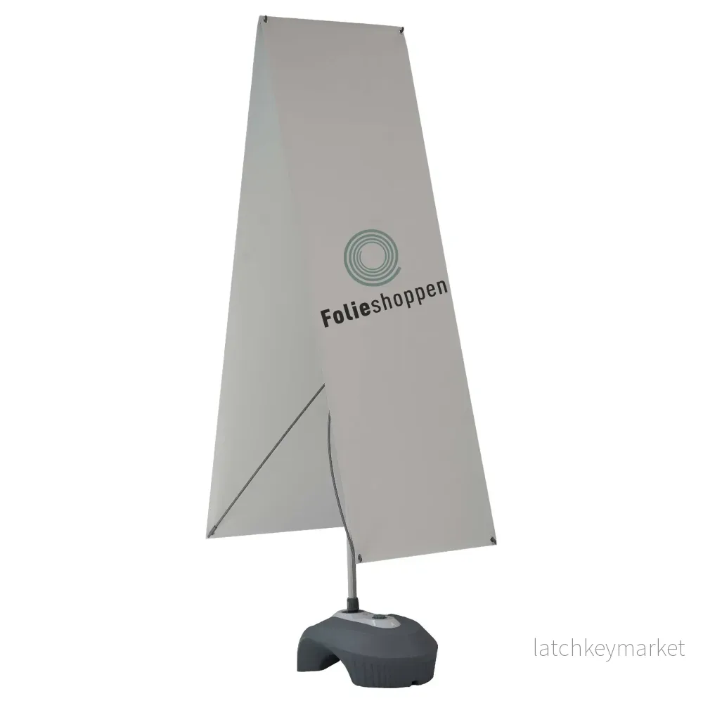 Dubbelsidig X-banner utomhus, 60x180cm - Bild 3