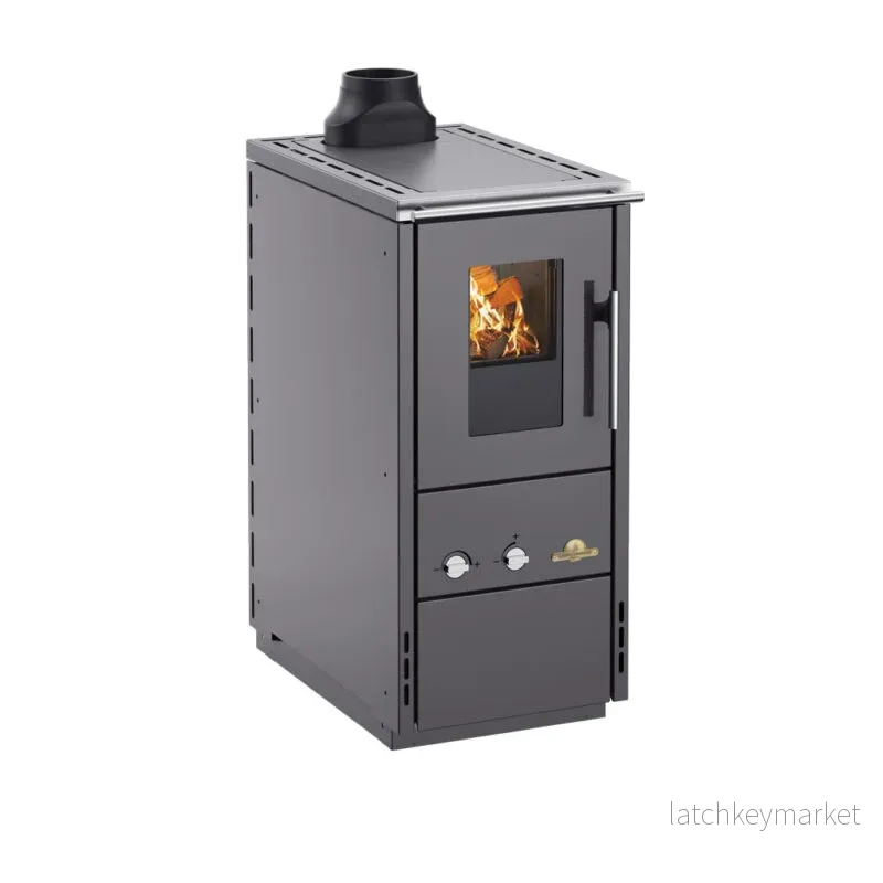 Vedspis Heimdall 390 Grå - Bild 3