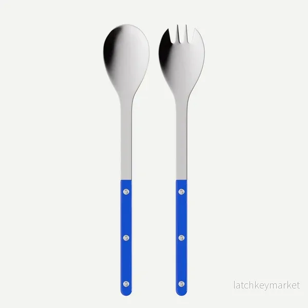 Sabre Paris Salad Cutlery Set Blue Sabre Paris Salad Cutlery Set Blue