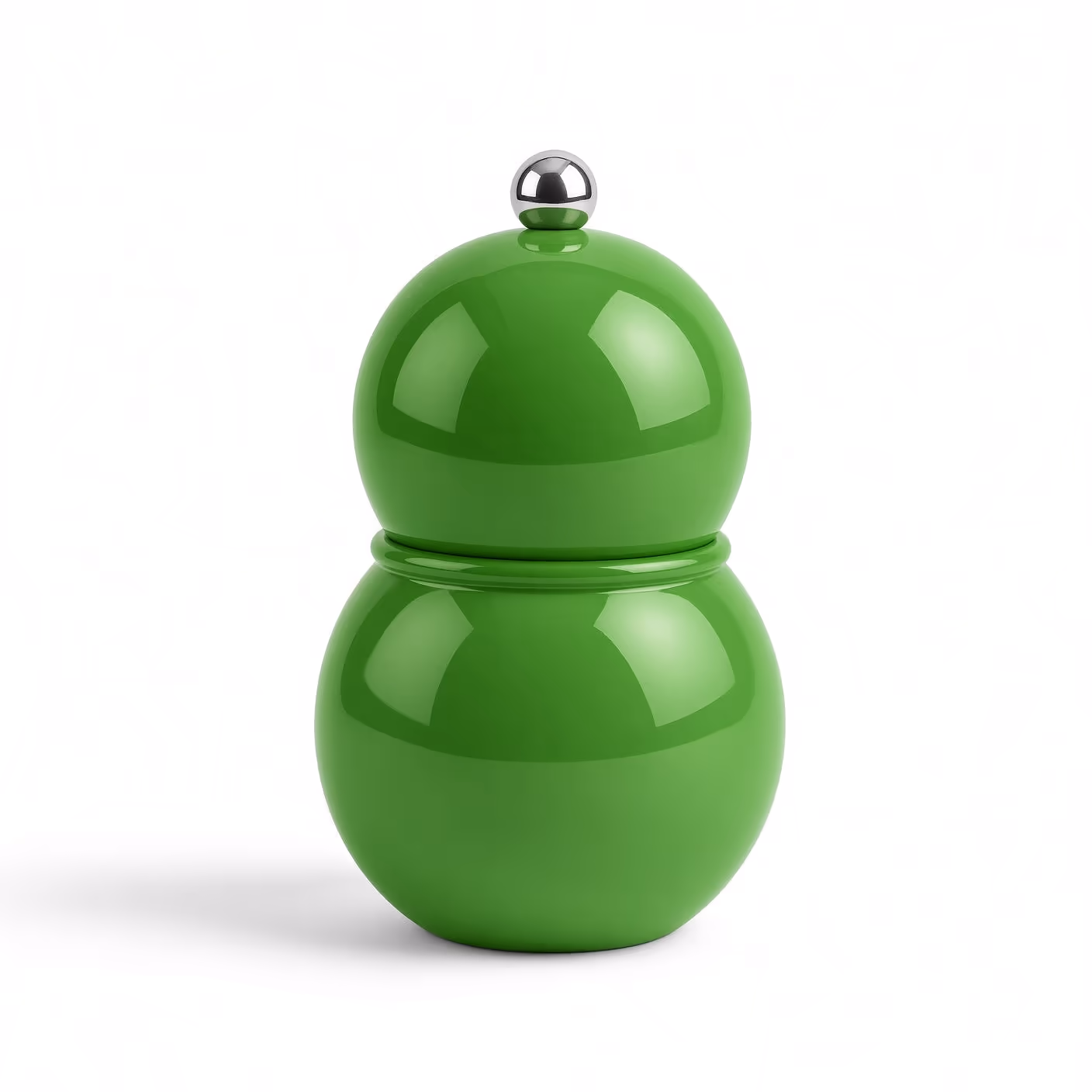 Small Bobbin Salt & Pepper Mill Green Small Bobbin Salt & Pepper Mill Green