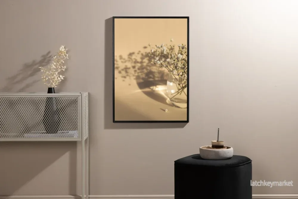 Poster White Flowers Poster White Flowers