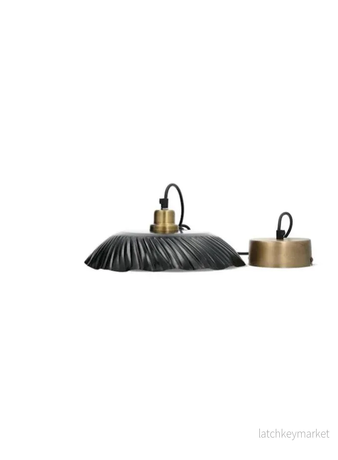 Taklampa Lias Svart Ø30 cm Taklampa Lias Svart Ø30 cm