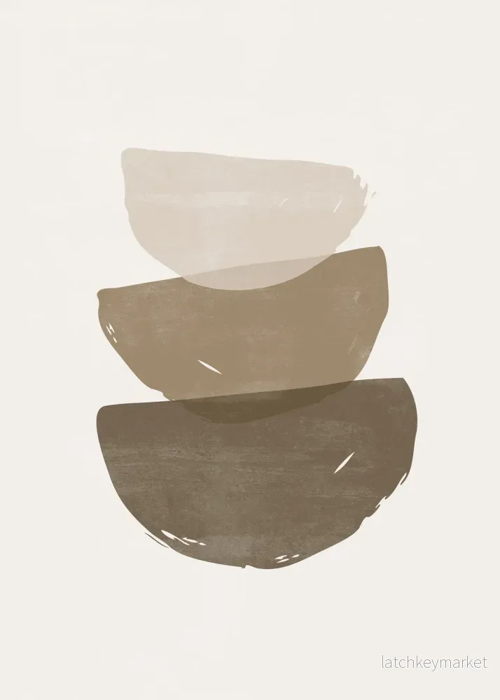 Poster Brush Strokes - Bild 2