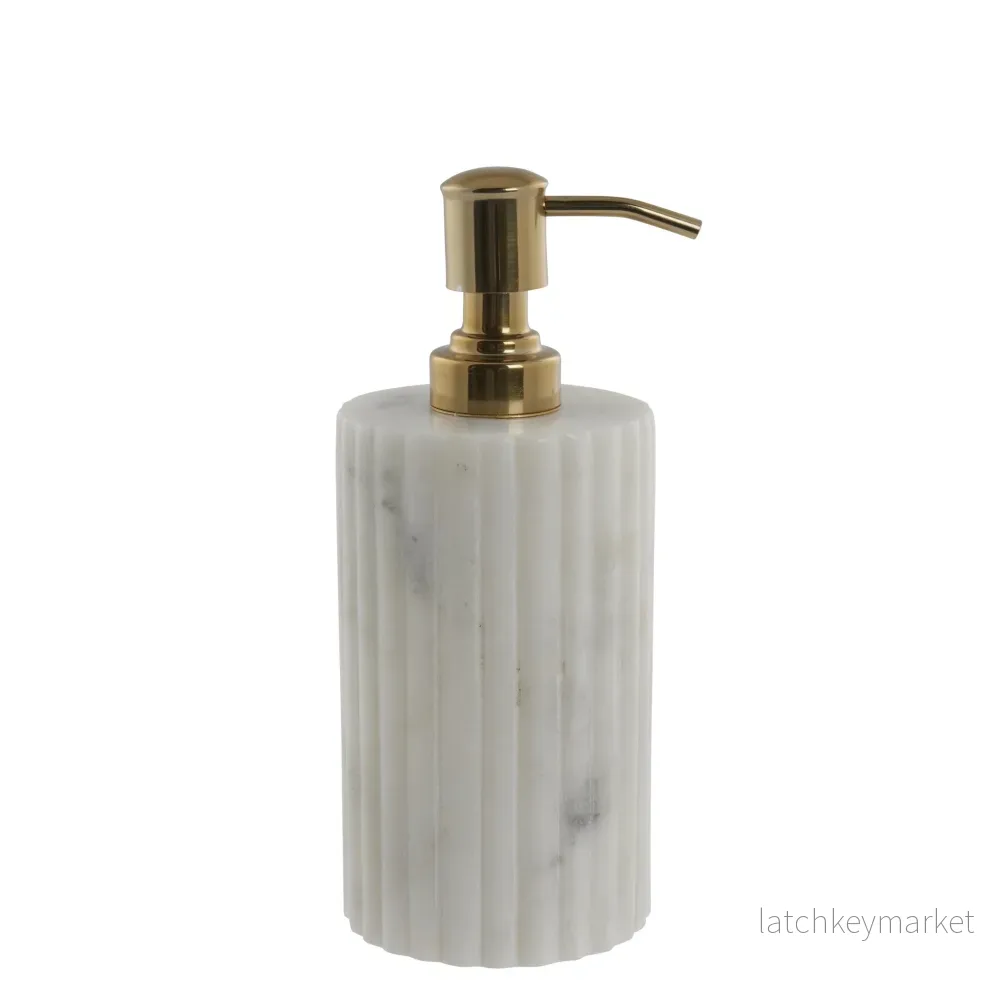 Eliana dispenser H18,5 cm. vit marmor