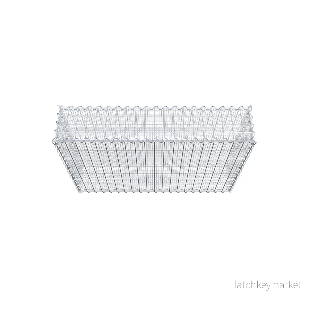 Sandgabion 100 cm x 70 cm x 20 cm (L x H x D), maskstorlek 5 cm x 10 cm, spiral - Bild 3