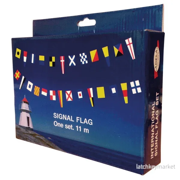 Signalflaggor 36 st – Komplett flaggspel 11 meter Signalflaggor 36 st – Komplett flaggspel 11 meter