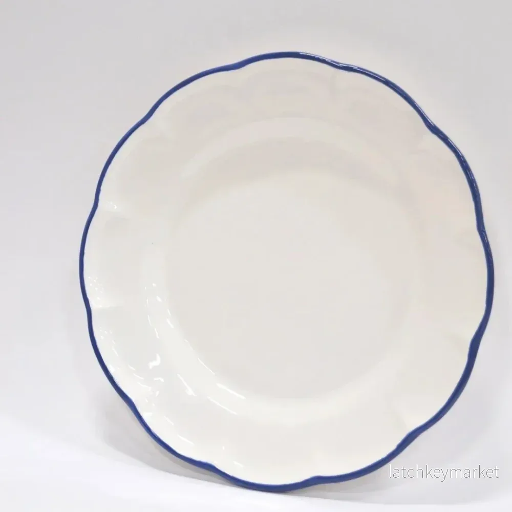 Dinner Plate Blue Line Dinner Plate Blue Line