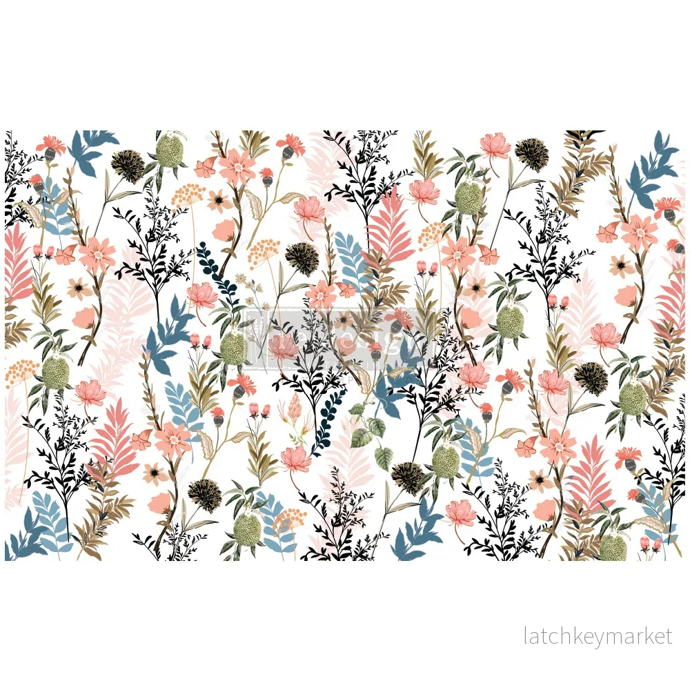 Decoupagepapper tissue paper Pretty meadows