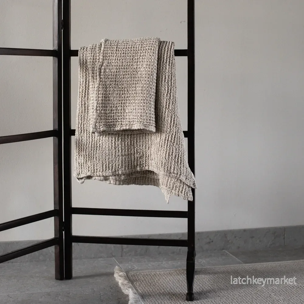 Alva Waffle Towel 50x70 - Bild 2