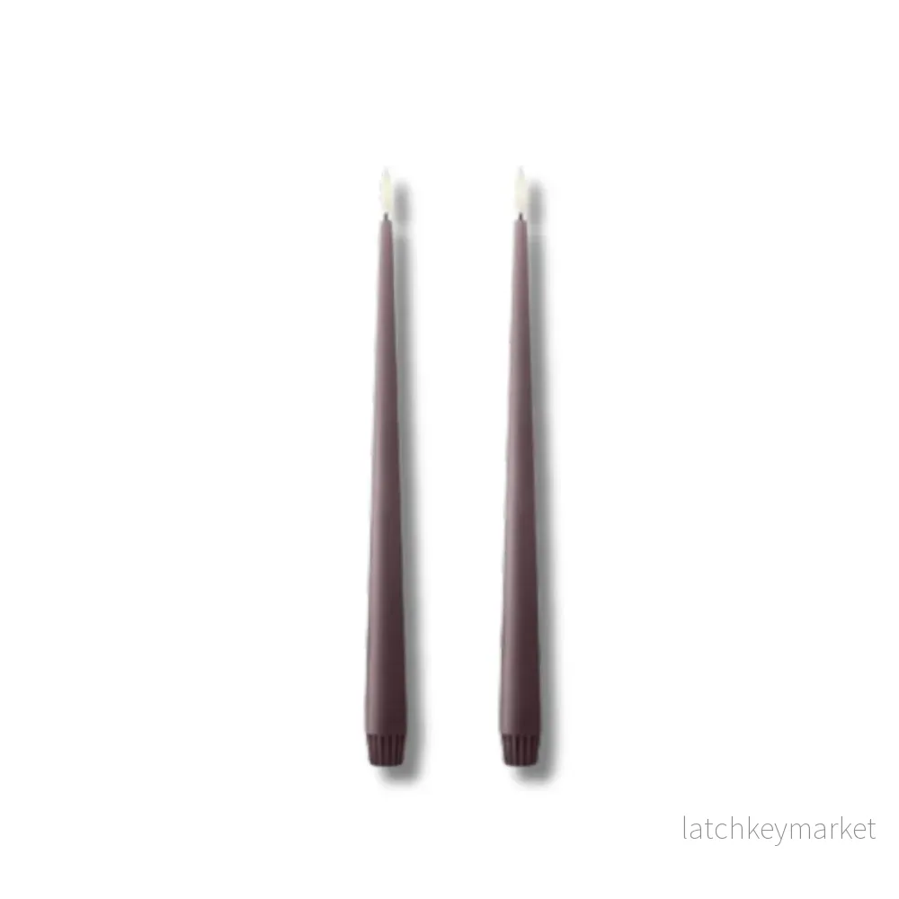 ESTER & ERIK LED ljus 2 pack WINTER ROSE 30CM ESTER & ERIK LED ljus 2 pack WINTER ROSE 30CM