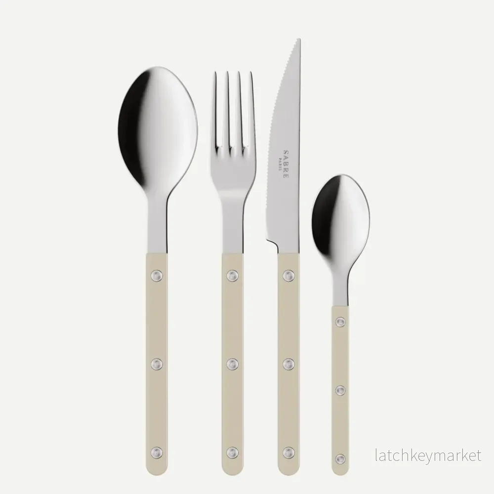 Sabre Paris Cutlery Set 24 pcs Light Khaki
