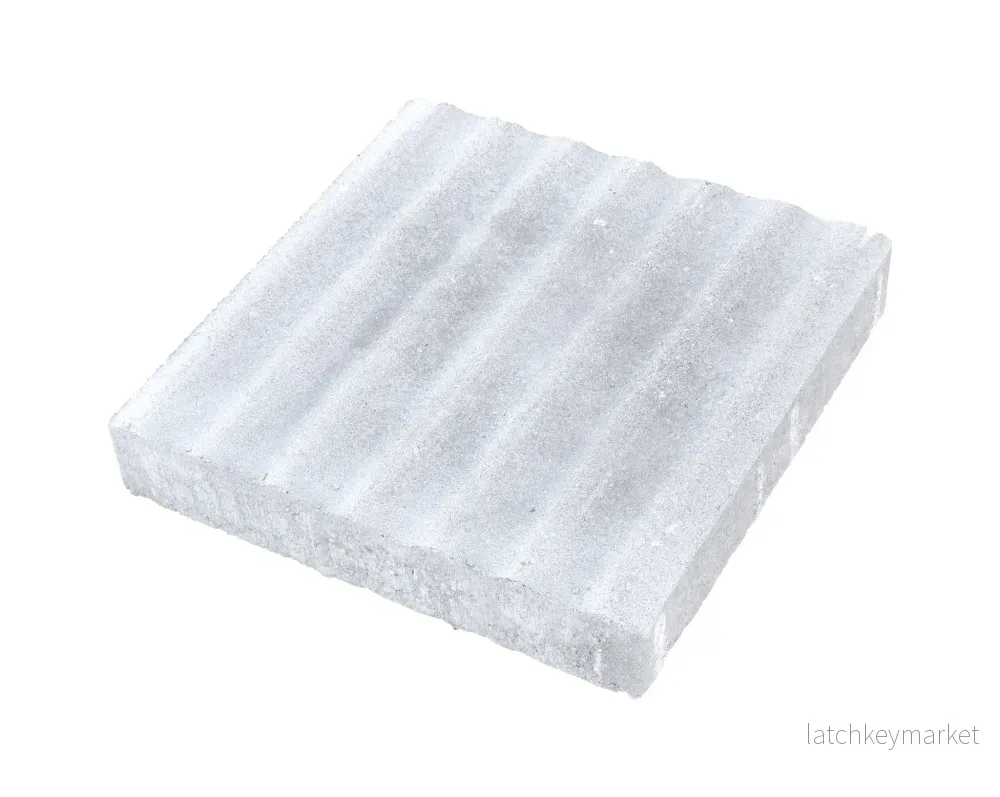 Premiumplattan Sinus Vit 350x350x60-65 Premiumplattan Sinus Vit 350x350x60-65