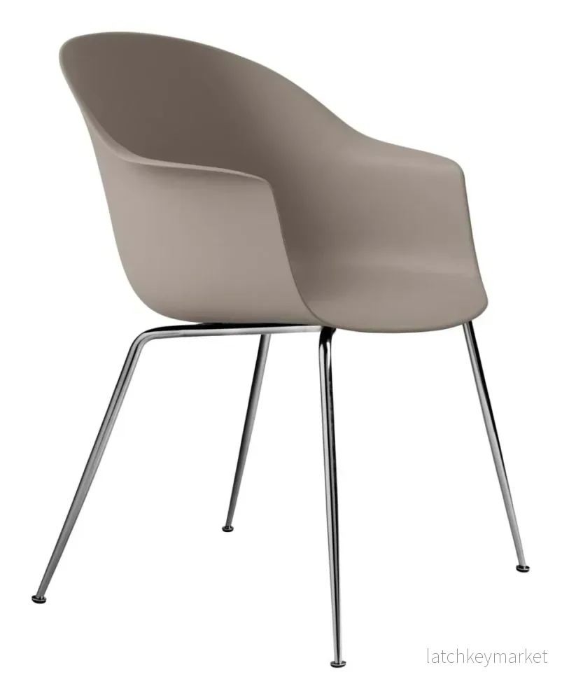 Bat Dining Chair Conic Base Chrome - Bild 2
