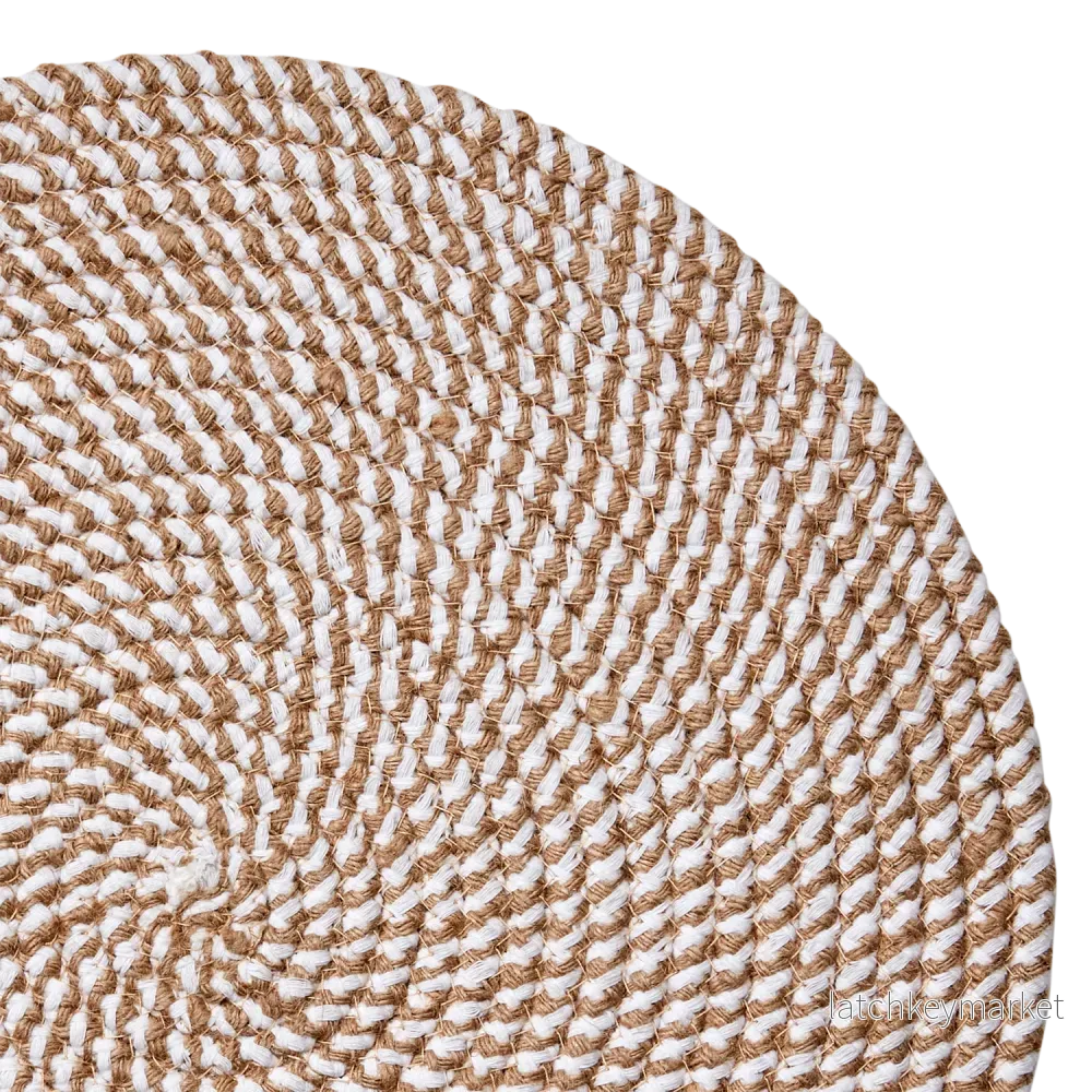 Tallriksunderlägg Elina Beige/elfenben 4-pack - Bild 2