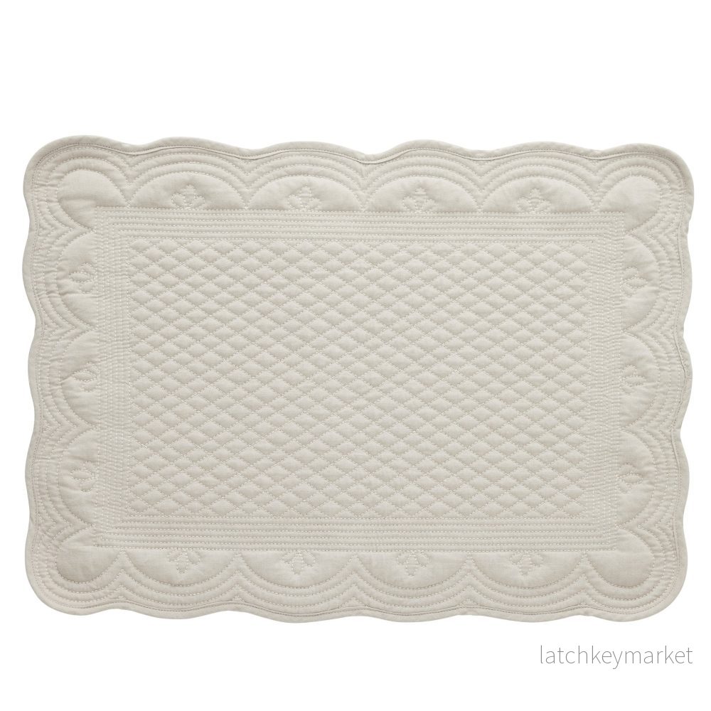 Estrid underlägg 48,5×33,5 cm. sand