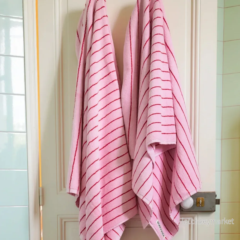 Bongusta Towels Baby Pink & Ski Patrol Bongusta Towels Baby Pink & Ski Patrol