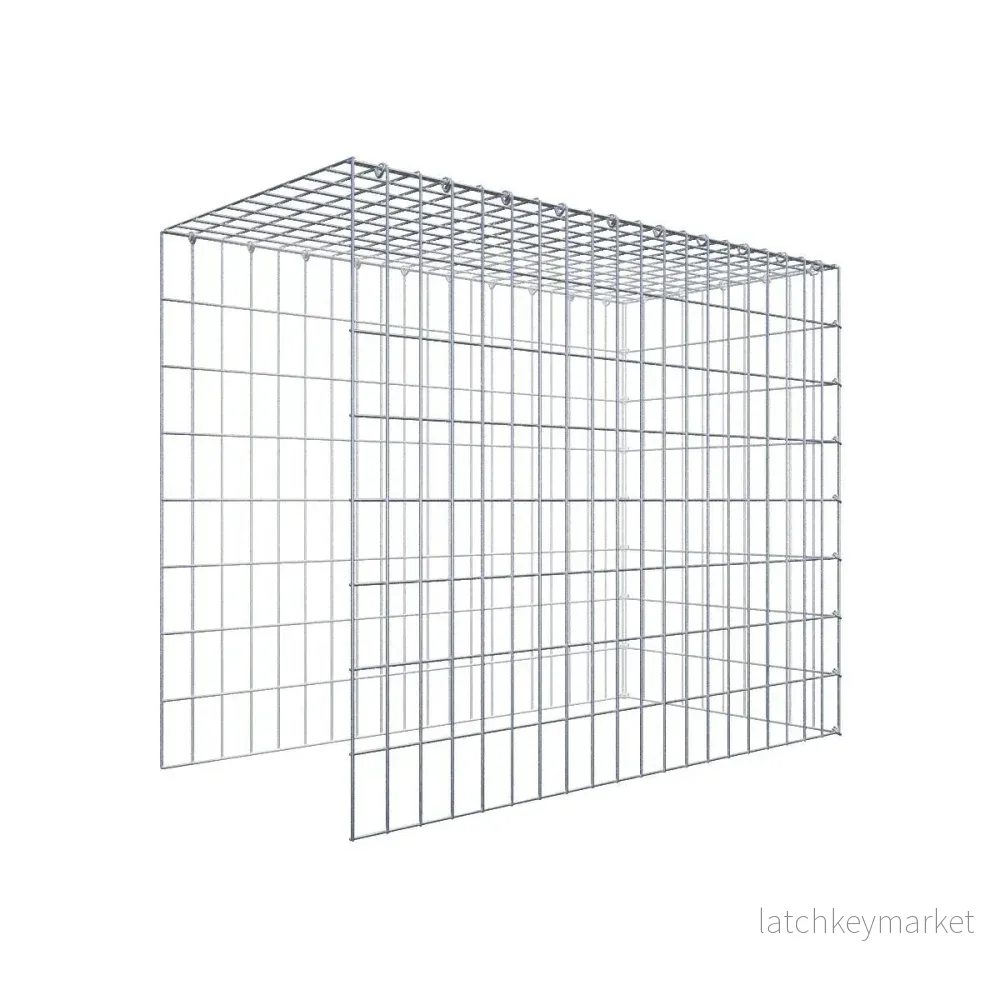 Tilläggspåle typ 4 100 cm x 80 cm x 50 cm (L x H x D), maskstorlek 5 cm x 10 cm, C-ring Tilläggspåle typ 4 100 cm x 80 cm x 50 cm (L x H x D), maskstorlek 5 cm x 10 cm, C-ring
