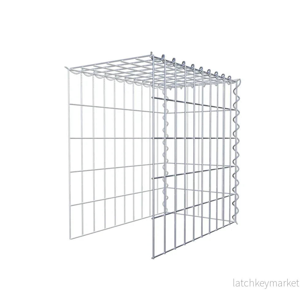 Påväxt gabion typ 4 50 cm x 50 cm x 30 cm (L x H x D), maskstorlek 5 cm x 10 cm, spiral - Bild 3