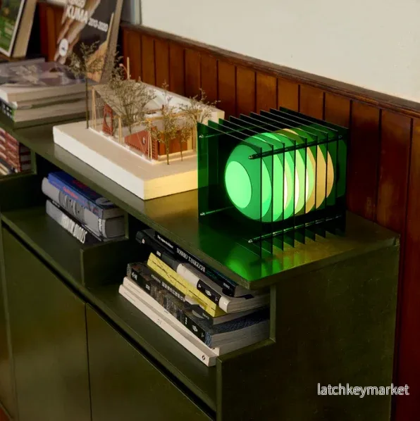 LOP Small Square Green Lamp - Bild 3