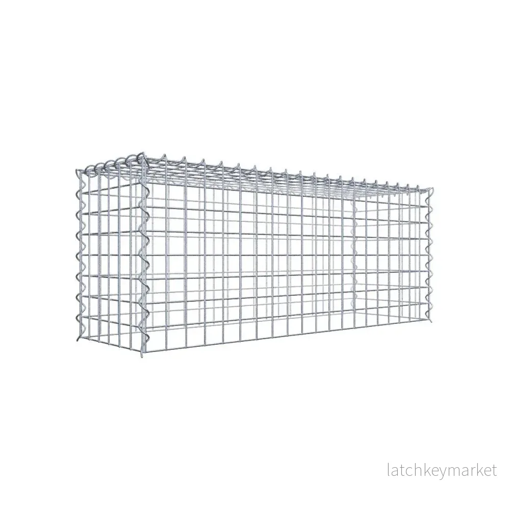 Extra gabion typ 3 100 cm x 40 cm x 30 cm (L x H x D), maskstorlek 5 cm x 5 cm, spiral Extra gabion typ 3 100 cm x 40 cm x 30 cm (L x H x D), maskstorlek 5 cm x 5 cm, spiral