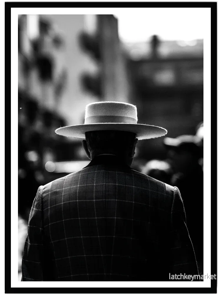 Poster Man in hat Poster Man in hat