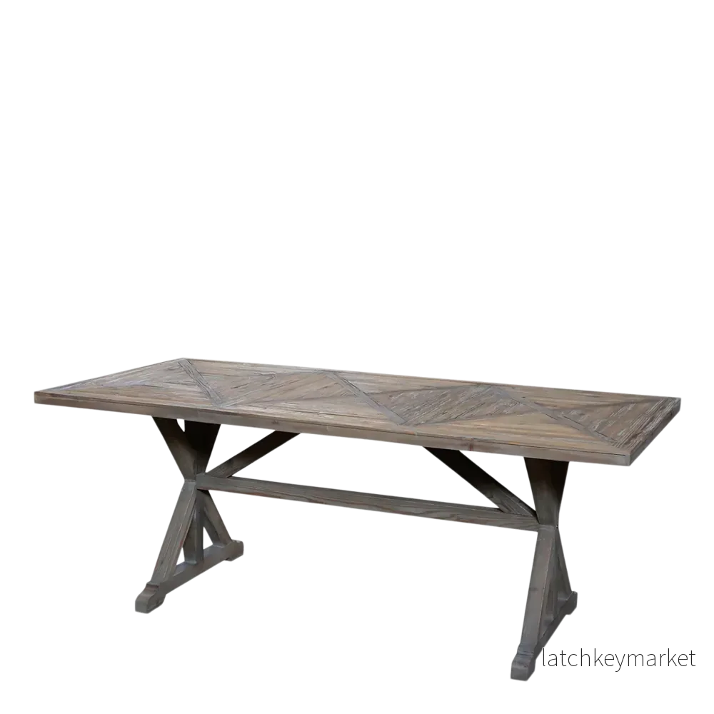 Chic Antique Matbord 200 cm handgjord Återvunnet trä Chic Antique Matbord 200 cm handgjord Återvunnet trä