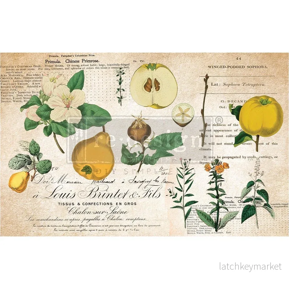 Decoupagepapper tissue paper Primrose Decoupagepapper tissue paper Primrose