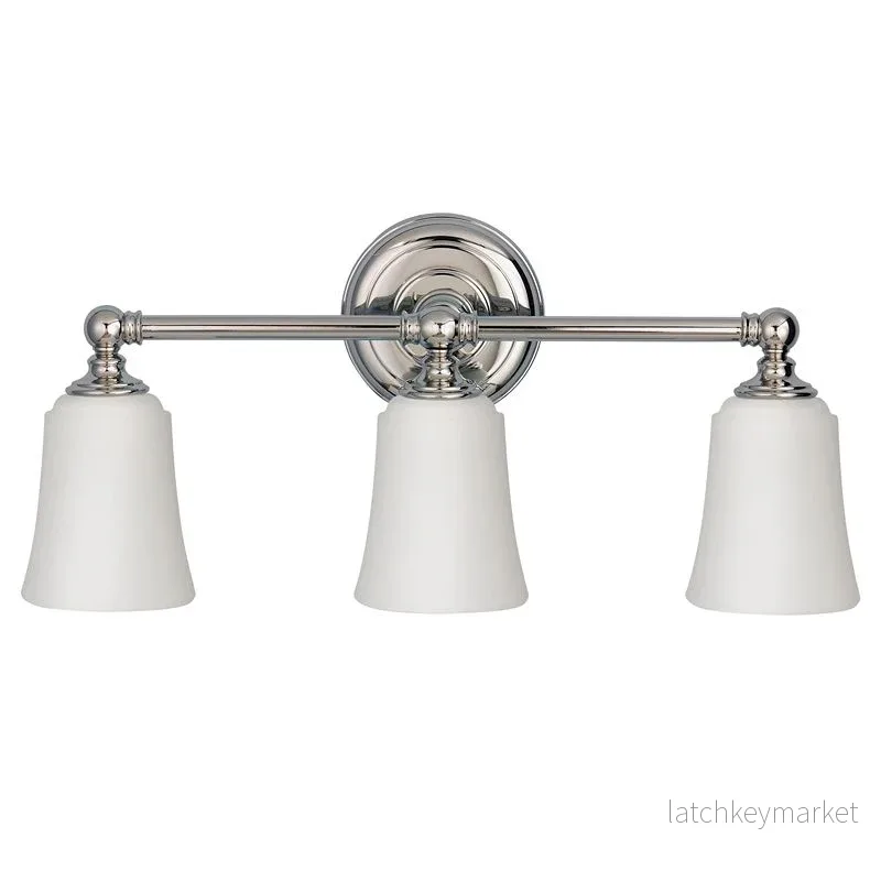 Badrumslampa Coquet med tre lampor