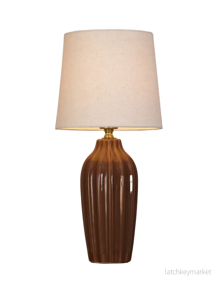 Bordslampa Lyon Brun 39 cm - Bild 2