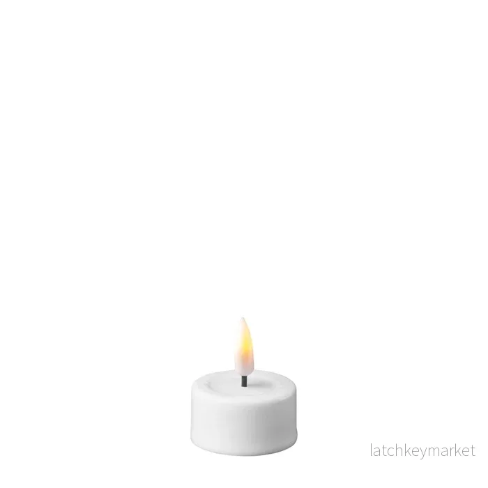 Värmeljus Tealight LED Candles White4,1×4,5 cm 2-pack