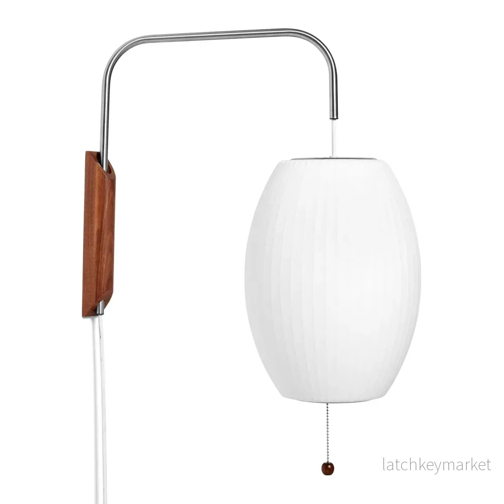 Nelson Cigar Wall Sconce Cabled