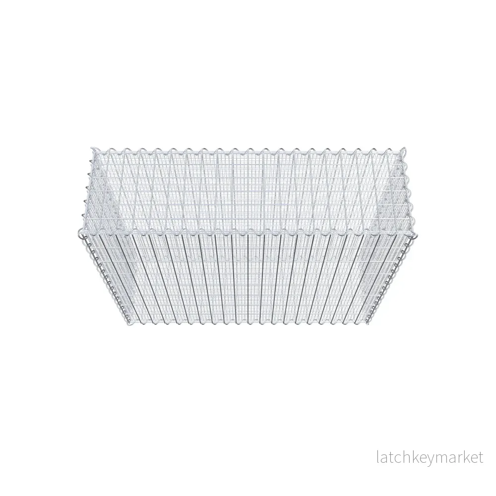 Sandgabion 100 cm x 80 cm x 30 cm (L x H x D), maskstorlek 5 cm x 10 cm, spiral - Bild 3