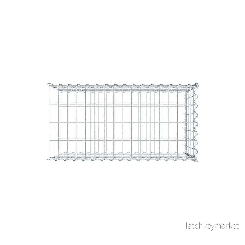 Extra gabion typ 2 80 cm x 40 cm x 40 cm (L x H x D), maskstorlek 5 cm x 10 cm, spiral - Bild 3