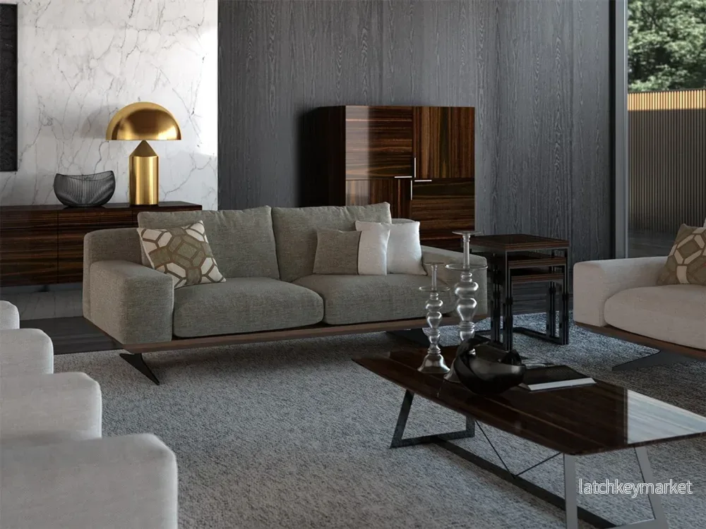 Elegant 2-Sits Soffa - Bild 2