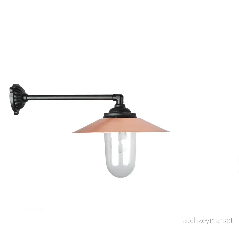 Stallykta 90 rak 47 cm koppar Kulturbelysning Stallykta 90 rak 47 cm koppar Kulturbelysning