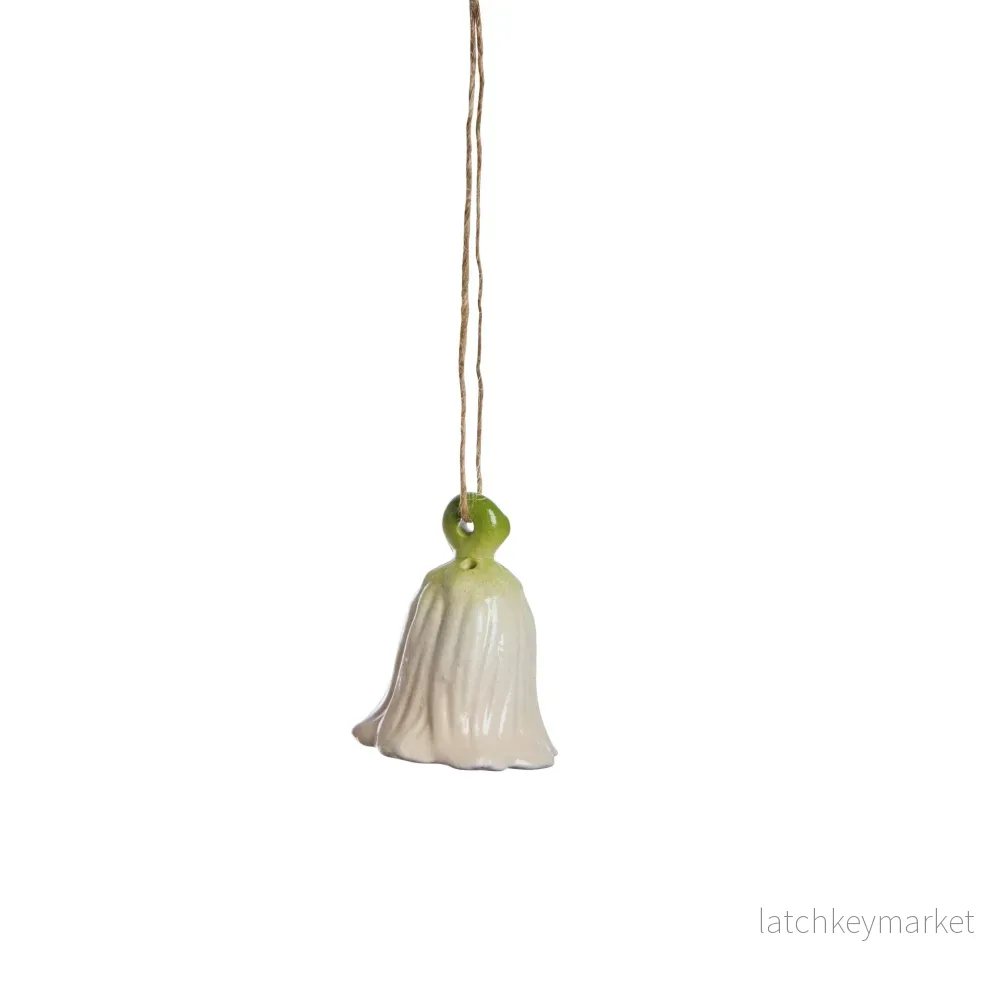 Dehlia påskdekoration H4,7 cm. vit keramik