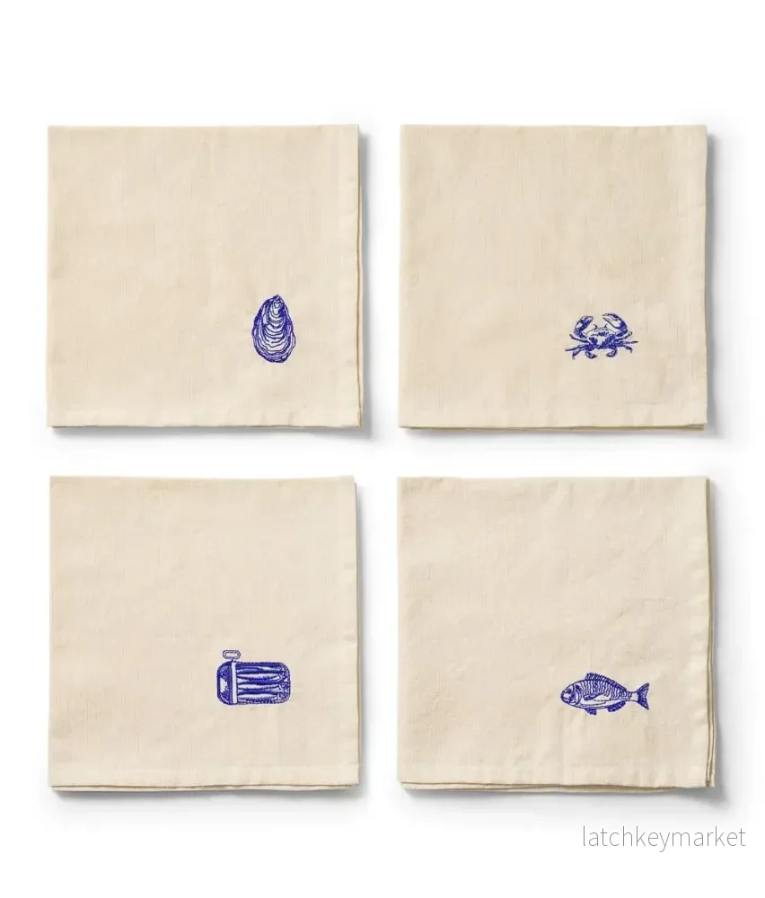 Midnatt Napkin Set La Mer - Bild 2