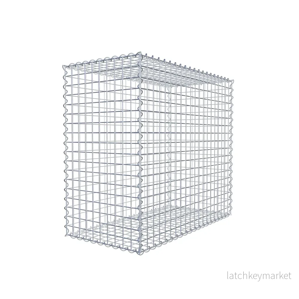 Gabion 100 cm x 90 cm x 50 cm (L x H x D), maskstorlek 5 cm x 5 cm, spiral Gabion 100 cm x 90 cm x 50 cm (L x H x D), maskstorlek 5 cm x 5 cm, spiral