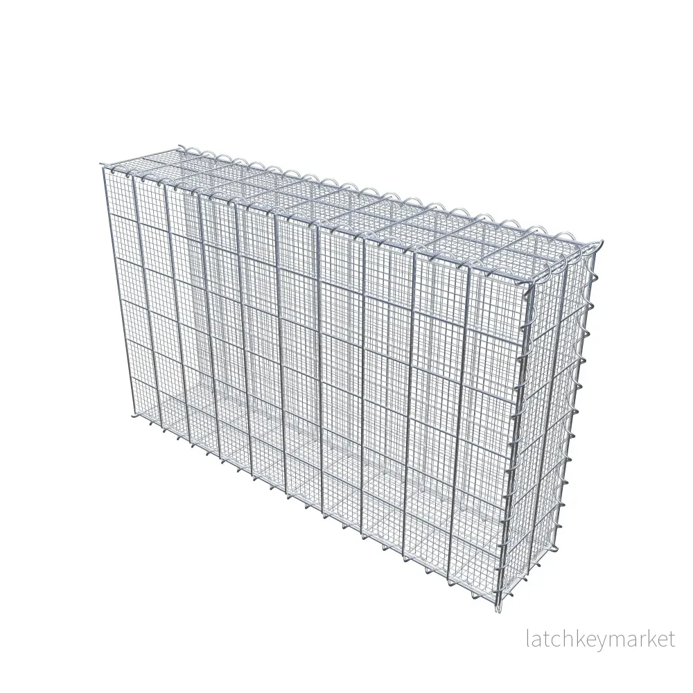 Sandodlingsgabion typ 2 100 cm x 60 cm x 20 cm (L x H x D), maskstorlek 10 cm x 10 cm, spiral - Bild 2