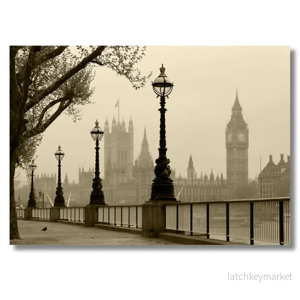Tavla Aluminium art Big Ben