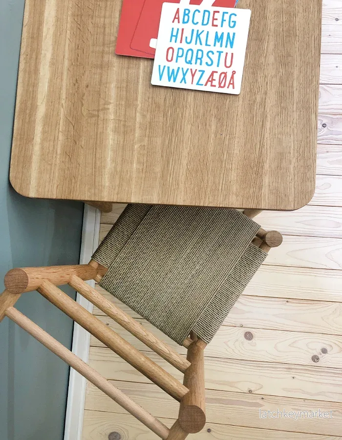 Bord och stol LB19 - paket | Dansk Design | Tillverkad för hand - Bild 2