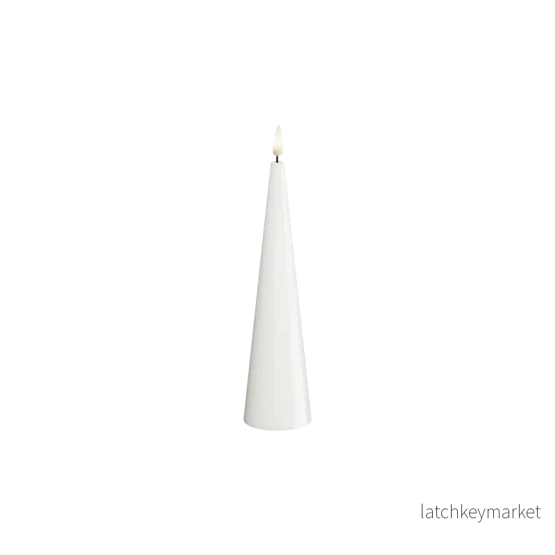 Konformade Ledljus De Luxe Home Art, Vit 20 cm