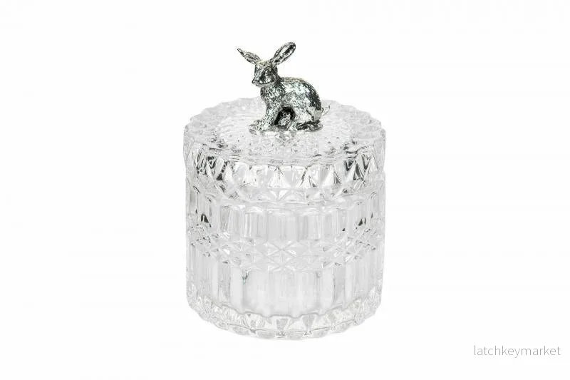 Påskdekoration Dekorativ Glasburk Kanin Ø9×13,5cm REA Påskdekoration Dekorativ Glasburk Kanin Ø9×13,5cm REA