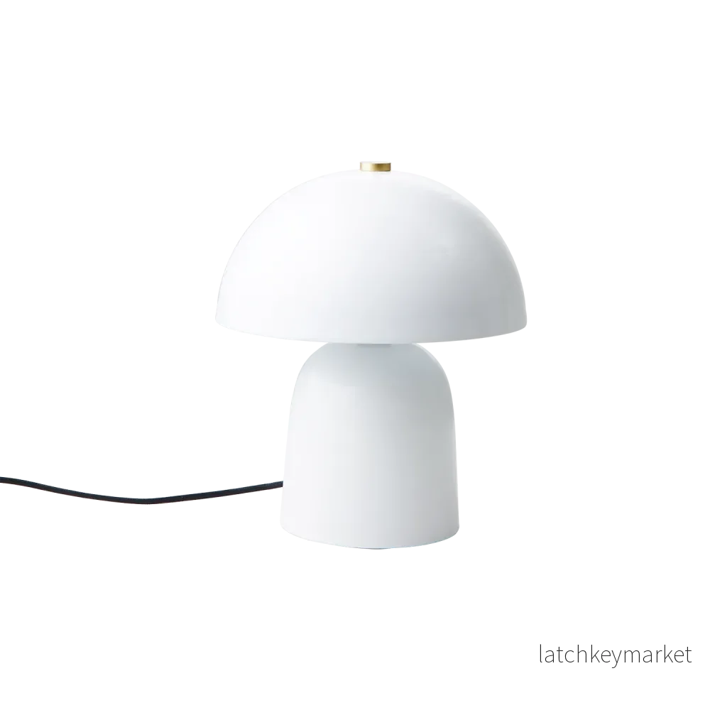 Bordslampa Fungi Vit - Bild 2