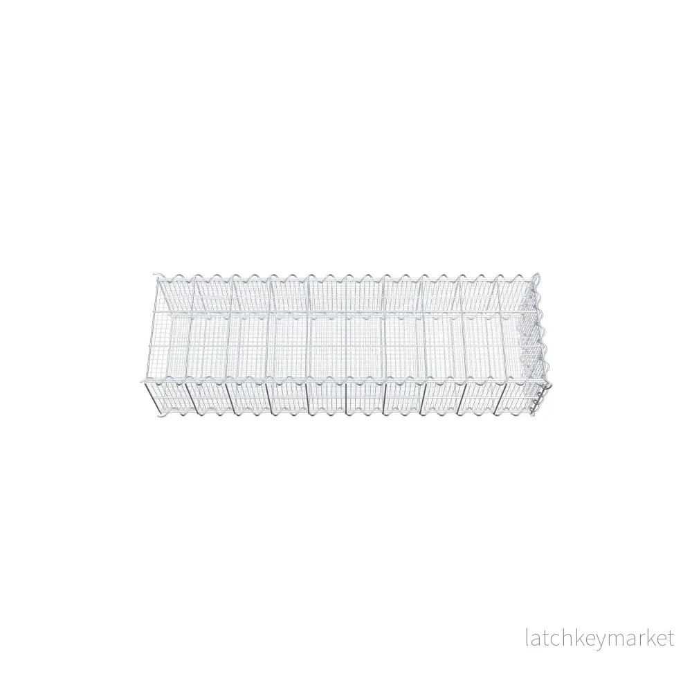 Sandodlingsgabion typ 2 100 cm x 20 cm x 30 cm (L x H x D), maskstorlek 10 cm x 10 cm, spiral - Bild 3