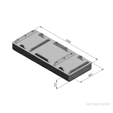 Flytkropp 400 liter ECO